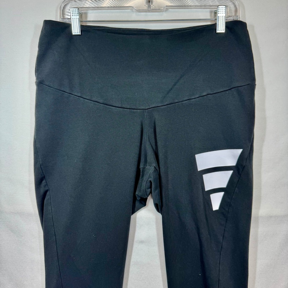 Adidas Primegreen Leggings High Waist Athletic Workout Black Sz 1X - Picture 2 of 15